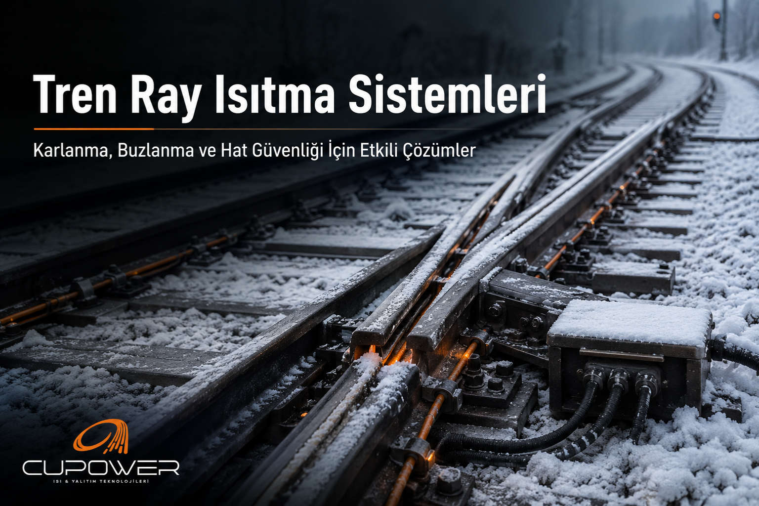 Read more about the article Tren Ray Isıtma Sistemleri: Karlanma, Buzlanma ve Hat Güvenliği İçin Etkili Çözümler