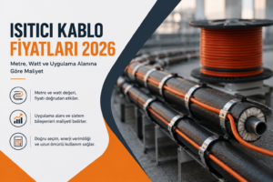 Isıtıcı Kablo Fiyatları 2026: Metre, Watt ve Uygulama Alanına Göre Maliyet