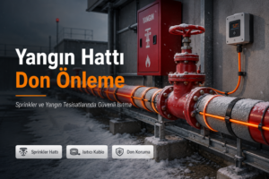 Yangın Hattı Don Önleme: Sprinkler ve Yangın Tesisatlarında Güvenli Isıtma Rehberi