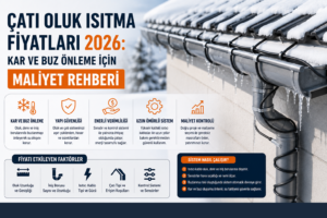 Çatı Oluk Isıtma Fiyatları