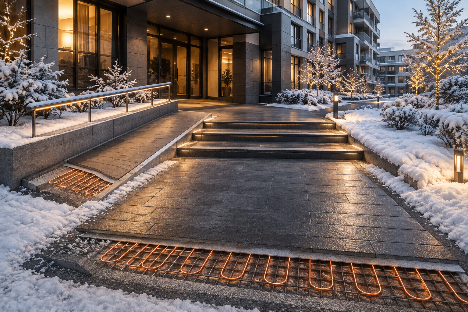 You are currently viewing Site ve Apartman Girişlerinde Kar Buz Önleme Sistemi Nasıl Kurulur?